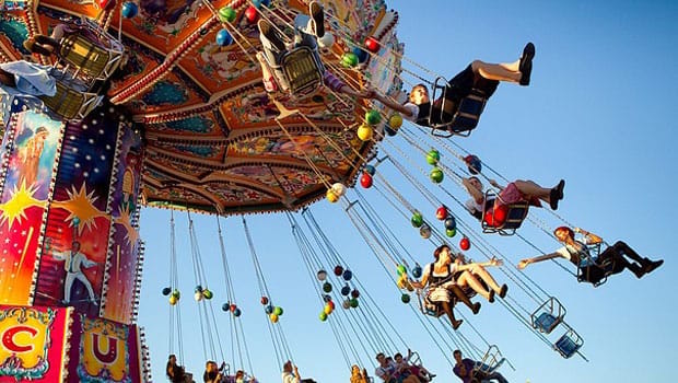 Image courtesy of Pixabay Having fun at an amusement park