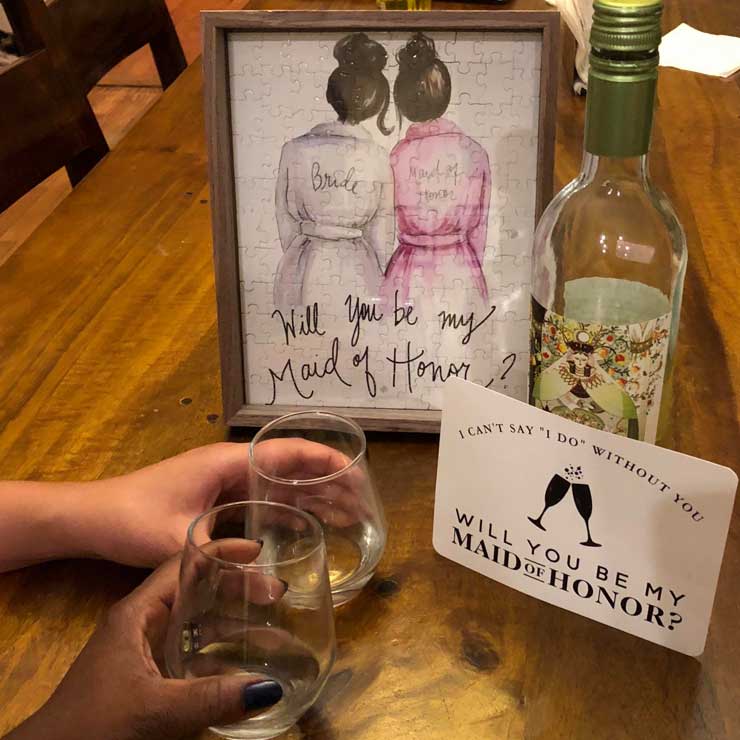 Image courtesy of Elisabeth Elisabeth had a very special surprise for her host mom Jackie.