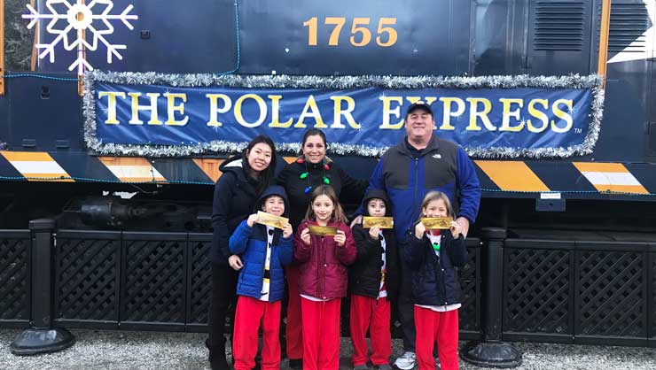 Image courtesy of Allison Flynn The Flynn family and their au pair Karime are a match made in heaven.