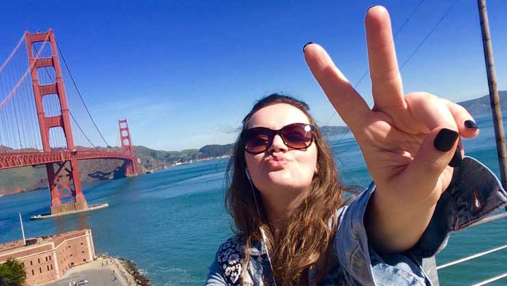 Image courtesy of Fernanda Fernanda's advice for other au pairs is to just go for it!