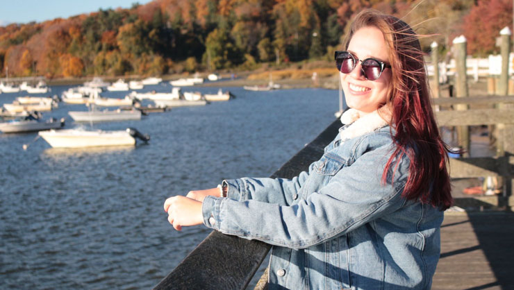Image courtesy of Gabi Gabi is fully embracing her time as an au pair.