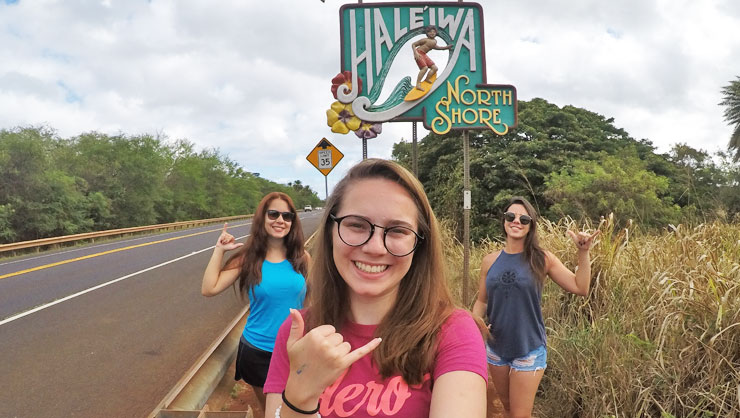 Image courtesy of Gabi While in the USA, Gabi has traveled to many places including Hawaii.