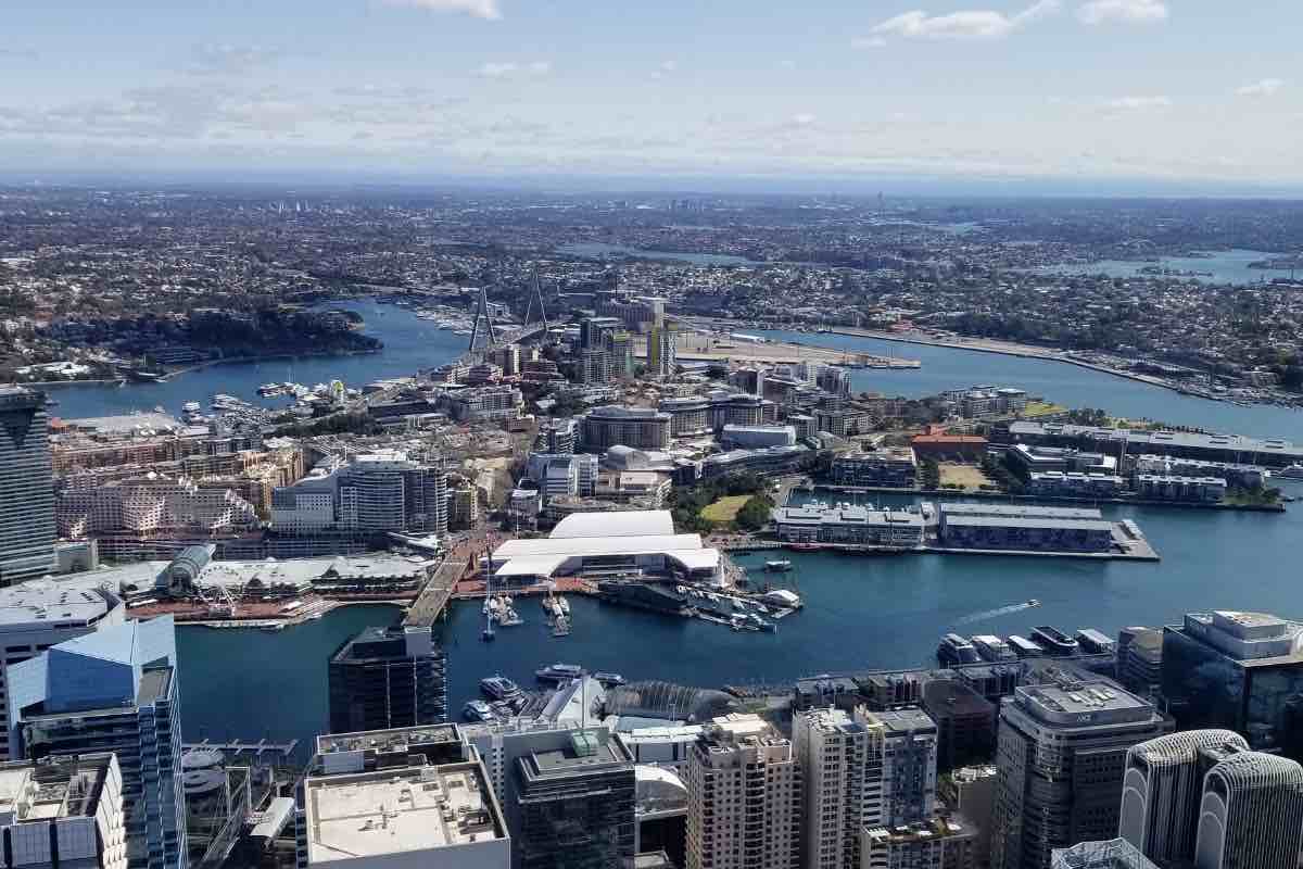 View from the Sydney Eye Tower