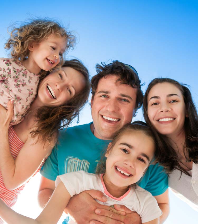 Au pair caring for children