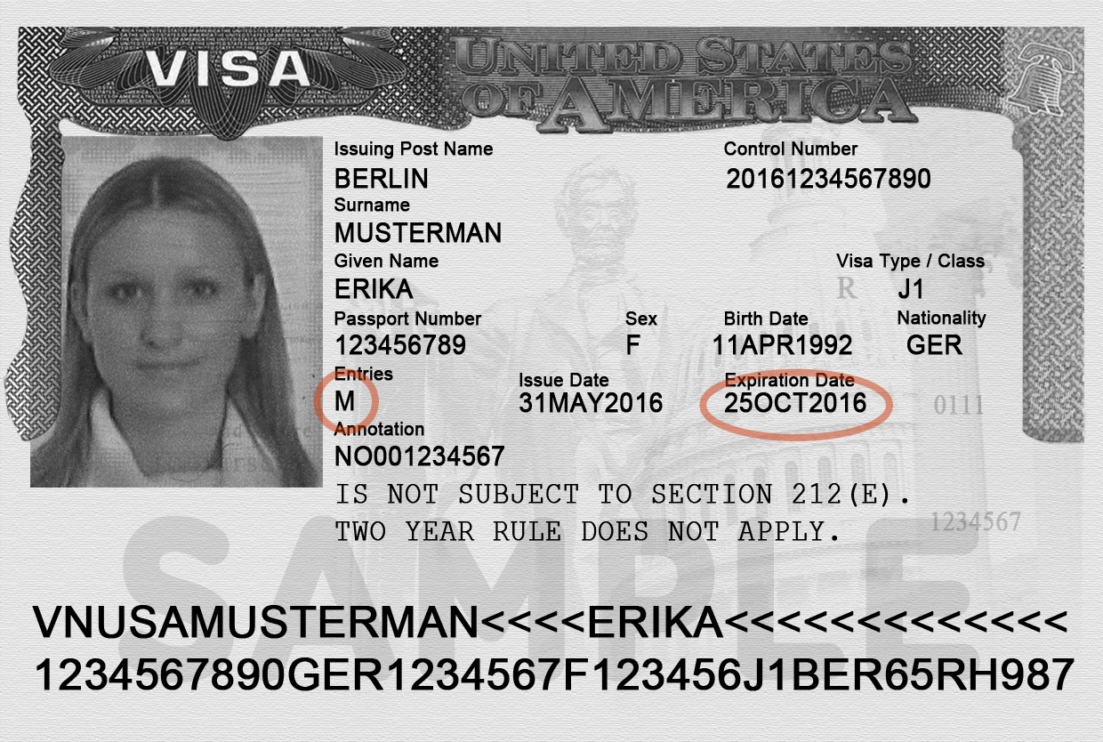 what is visa number