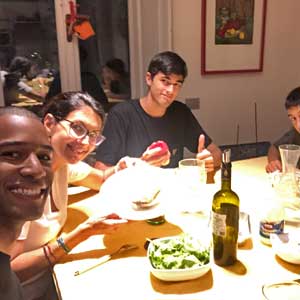 Welcoming Hosts and Great Meals